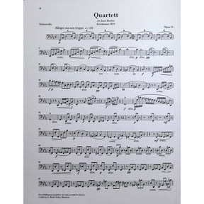 Dvorak, Antonin - String Quartet in Eb major - Edited by Jost - G. Henle Verlag