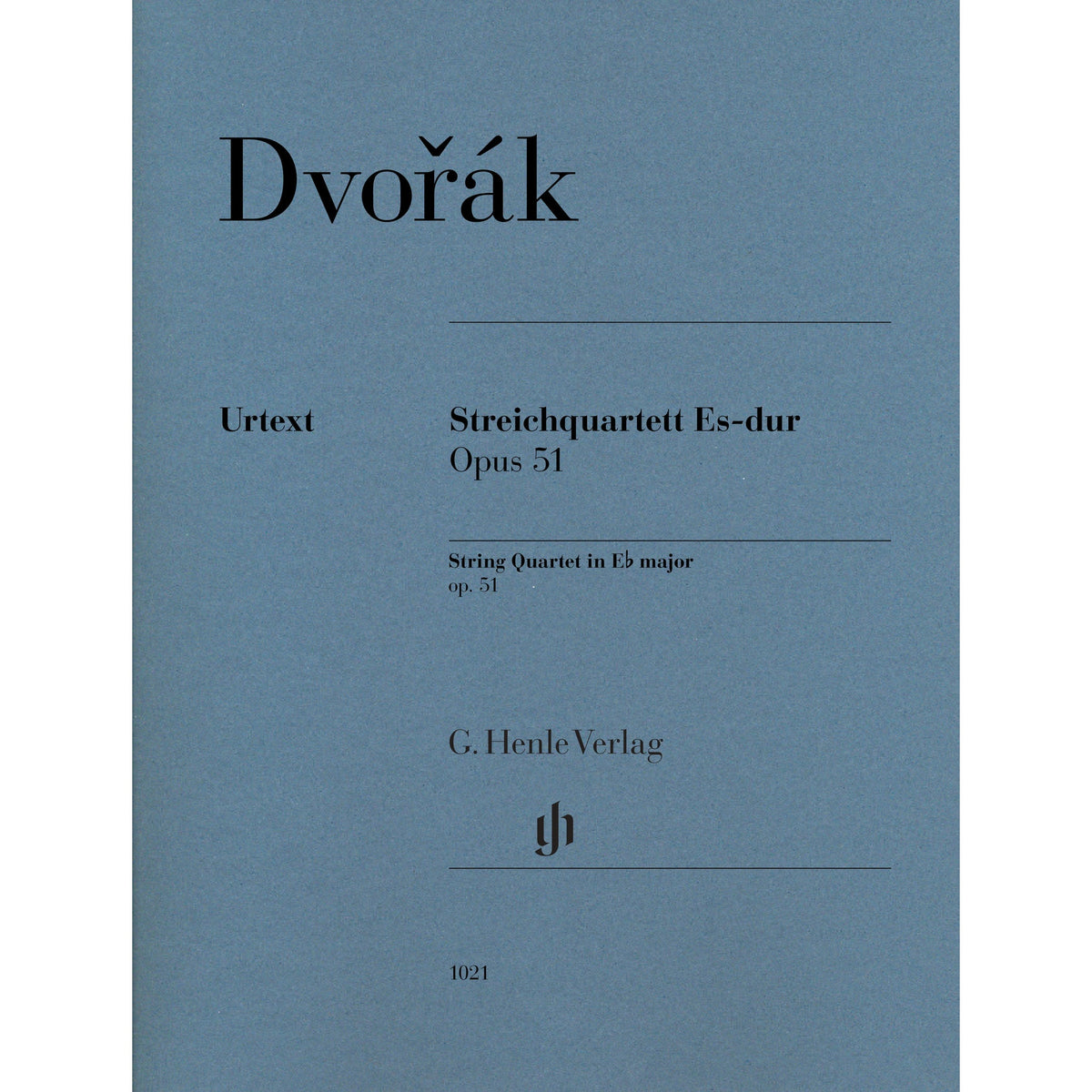 Dvorak, Antonin - String Quartet in Eb major - Edited by Jost - G. Henle Verlag