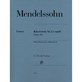 Mendelssohn, Felix - Piano Trio no. 2 in c minor op. 66 - Edited by Herttrich - G. Henle Verlag