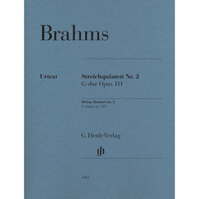 Brahms, Johannes - String Quintet no. 2 - Edited by Kirsch - G. Henle Verlag