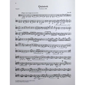 Brahms, Johannes - String Quintet no. 1 - Edited by Kirsch - G. Henle Verlag