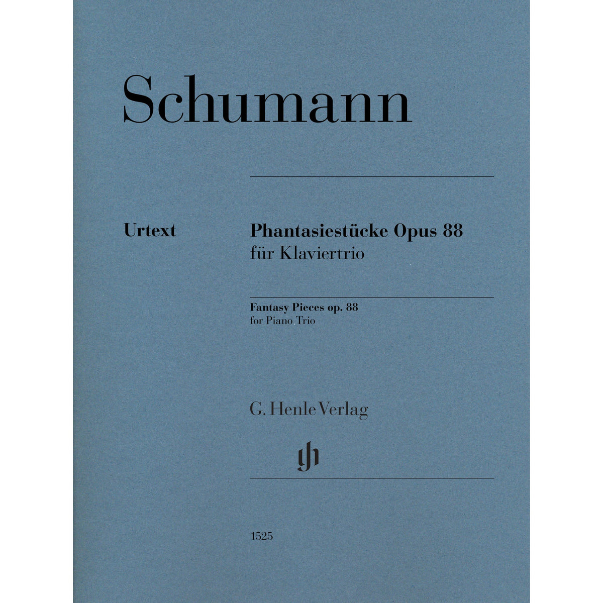 Schumann, Robert - Fantasy Pieces op. 88 - Edited by Herttrich - G. Henle Verlag