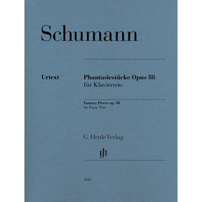 Schumann, Robert - Fantasy Pieces op. 88 - Edited by Herttrich - G. Henle Verlag