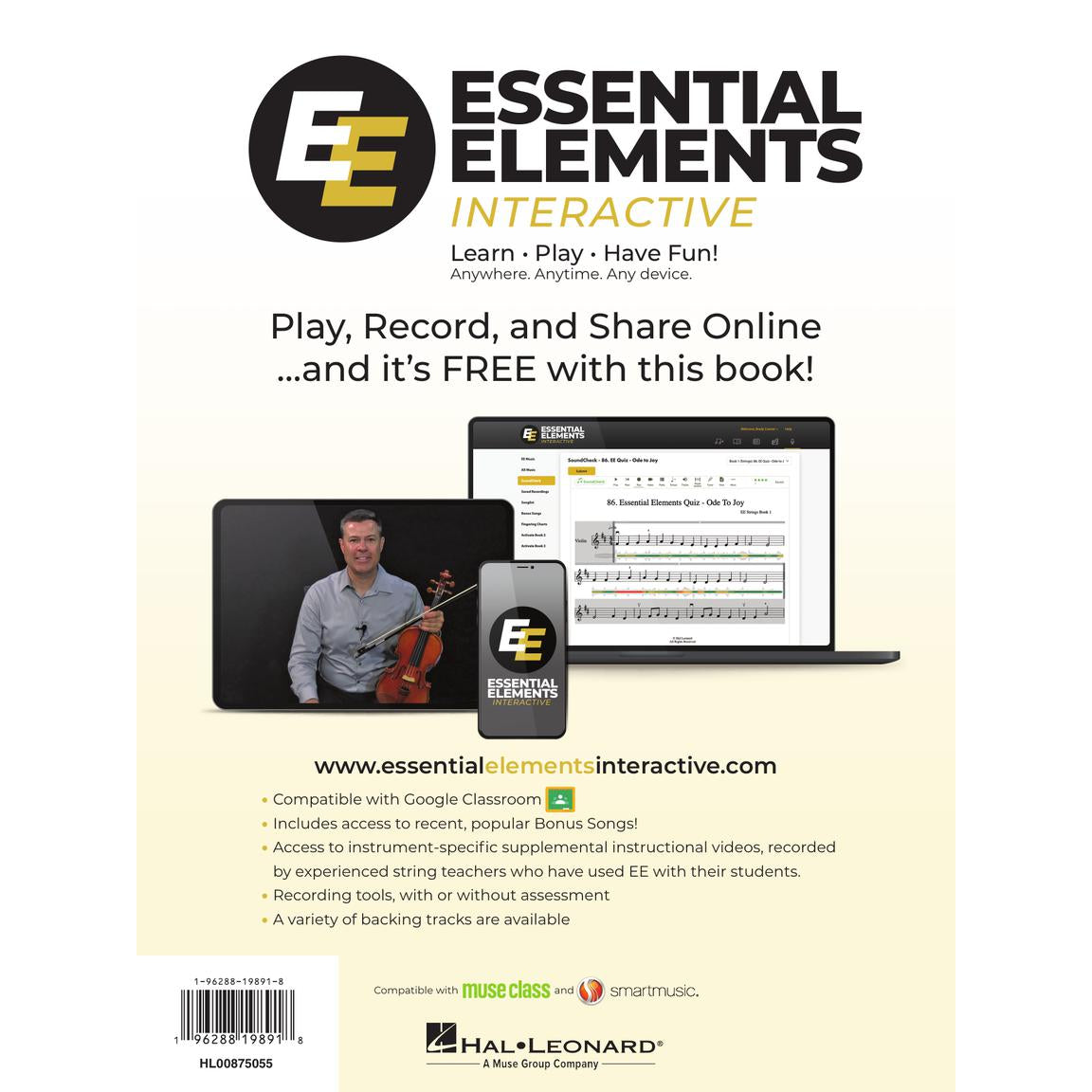 Hal Leonard Essential Elements for Strings, Book 1 - Violin - Allen/Gillespie/Hayes (ed. 2025)