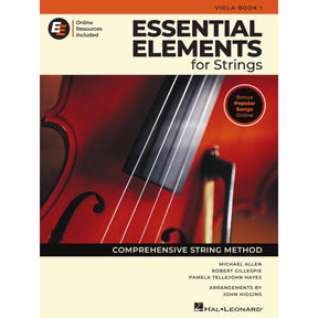 Hal Leonard Essential Elements for Strings, Book 1 - Viola - Allen/Gillespie/Hayes (ed. 2025)