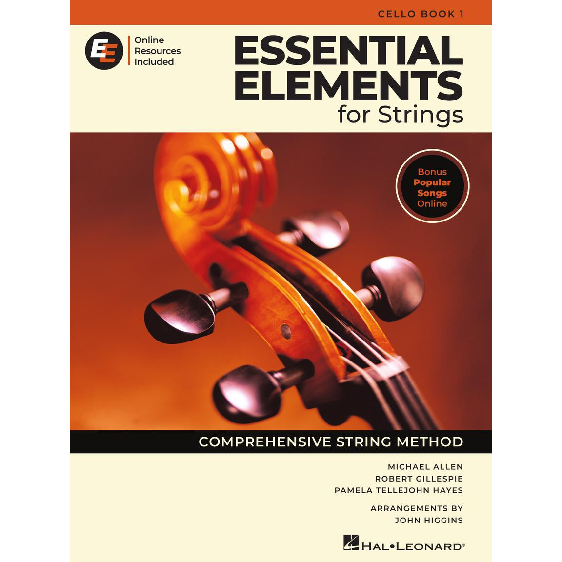 Hal Leonard Essential Elements for Strings, Book 1 - Cello - Allen/Gillespie/Hayes (ed. 2025)