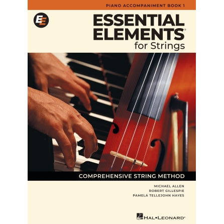 Hal Leonard Essential Elements for Strings, Book 1 - Piano Accompaniment - Allen/Gillespie/Hayes (ed. 2025)