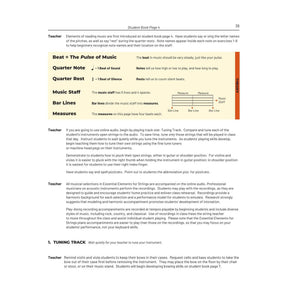 Hal Leonard Essential Elements for Strings, Book 1 - Teacher Manual - Allen/Gillespie/Hayes (ed. 2025)