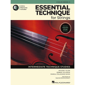 Hal Leonard Essential Elements for Strings, Book 3 - Violin - Allen/Gi