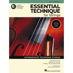Hal Leonard Essential Elements for Strings, Book 3 - Viola - Allen/Gillespie/Hayes (ed. 2025)