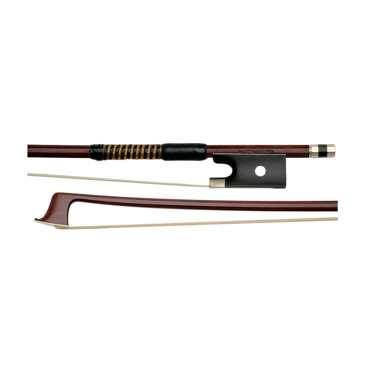 G.A. Pfretzschner Violin Bow, Markneukirchen, Ebony/Nickel