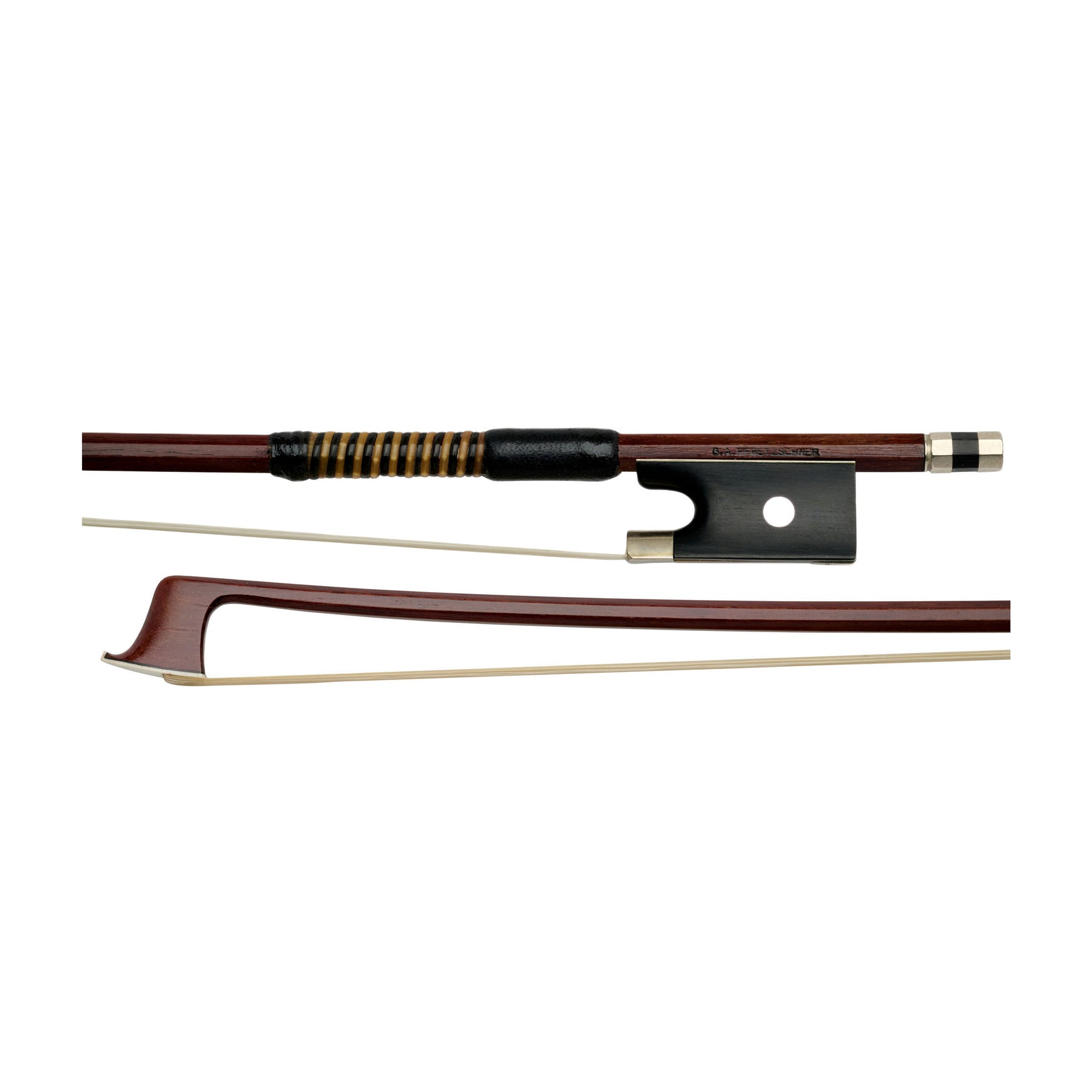 G.A. Pfretzschner Violin Bow, Markneukirchen, Ebony/Nickel