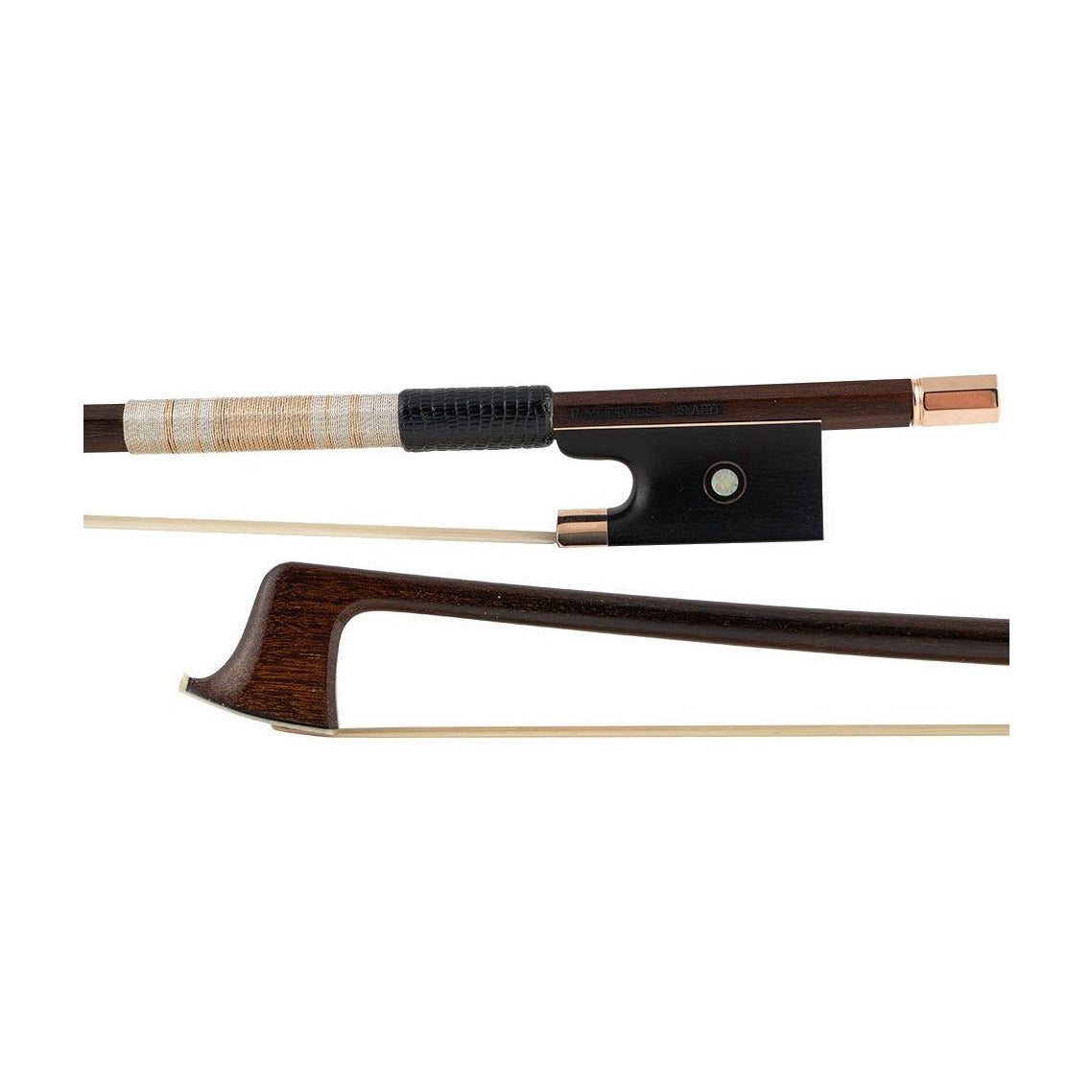 Frank Modenese "Sartory" Ipe Violin Bow, Ebony/Gold