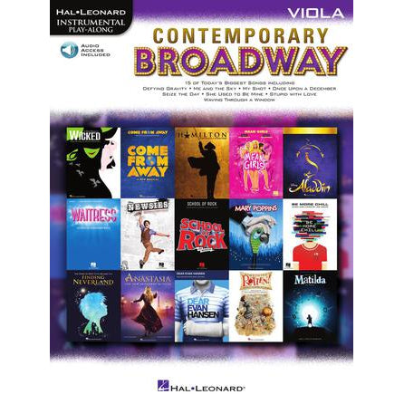 Contemporary Broadway Instrumental Play-Along Va