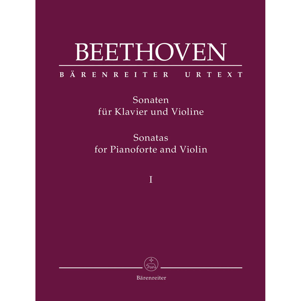 Beethoven - Sonatas for Violin and Piano Vol 1