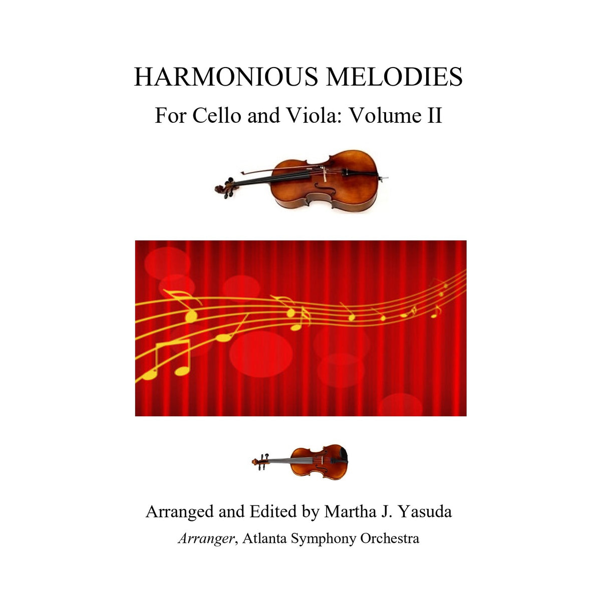 Yasuda, Martha - Harmonious Melodies For Cello and Viola, Volume II - Digital Download