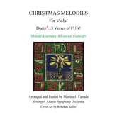 Yasuda, Martha - Christmas Melodies For Viola: Duets Cubed (Advanced) - Digital Download