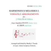 Yasuda, Martha - Harmonious Melodies, Versatile Arrangements for Two Violins and Viola, Volume I - Digital Download
