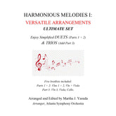 Yasuda, Martha - Harmonious Melodies, Versatile Arrangements for Violin, Viola, and Cello, Ultimate Edition, Volume I - Digital Download