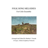 Yasuda, Martha - Folk Song Melodies For Cello Ensemble - Digital Download