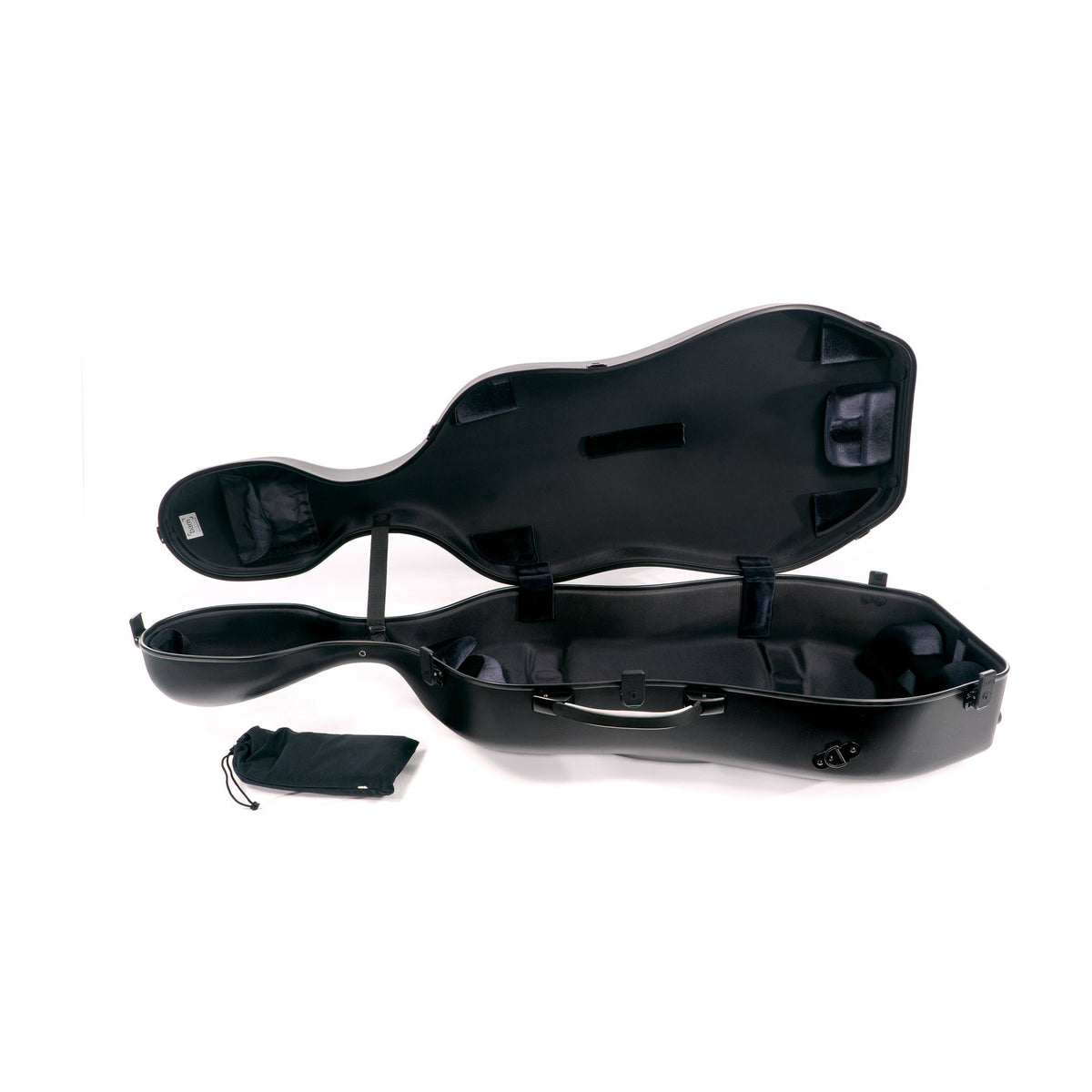 BAM Suprême Hightech Polycarbonate 2.9 Slim Cello Case in Black with Black Hardware