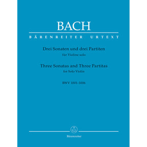 Bach, J.S. - 6 Sonatas and Partitas for Solo Violin, BWV 1001-1006 - Edited by Wollny