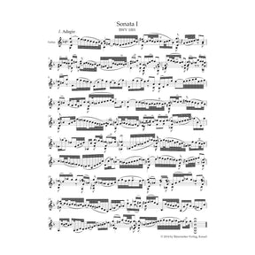 Bach, J.S. - 6 Sonatas and Partitas for Solo Violin, BWV 1001-1006 - Edited by Wollny