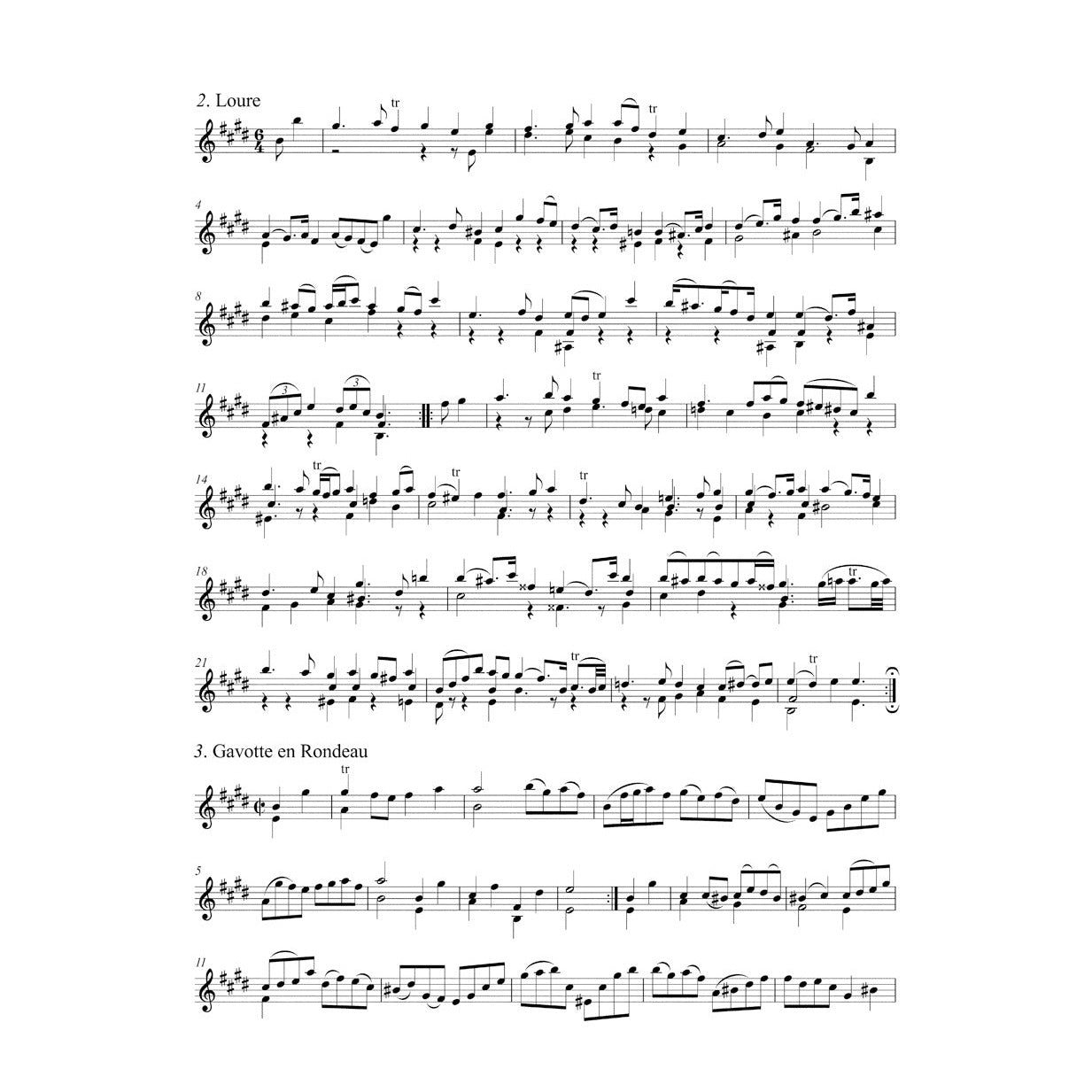 Bach, J.S. - 6 Sonatas and Partitas for Solo Violin, BWV 1001-1006 - Edited by Wollny