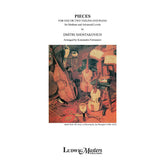 Shostakovich, Dmitri - Pieces for One or Two Violins and Piano - arranged by K Fortunatow - Ludwig Masters