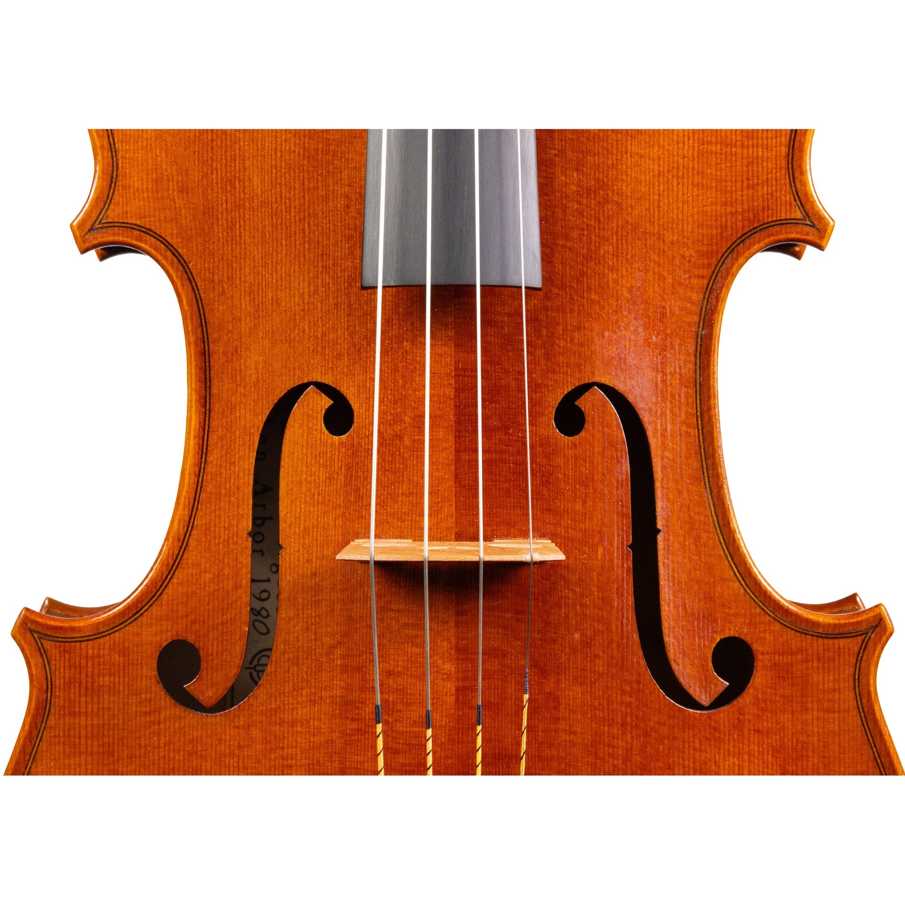David Burgess Viola, Ann Arbor, 1980, 16.5"