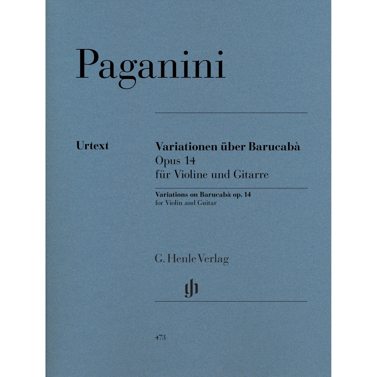 Paganini, Nicolò - 60 Variations on 