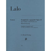 Cover of Lalo's Symphonie Espagnole, Op. 21, for violin and piano, Henle Edition