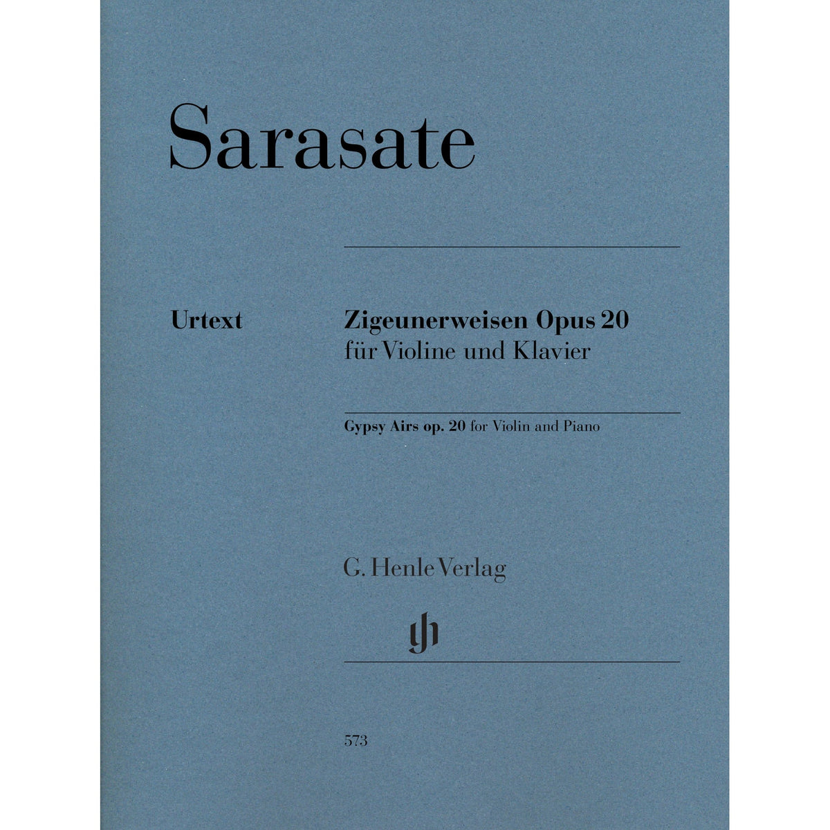Sarasate, Pablo - Zigeunerweisen, Op. 20 - Violin and Piano - edited by Ernst-Günter Heinemann - G. Henle Verlag