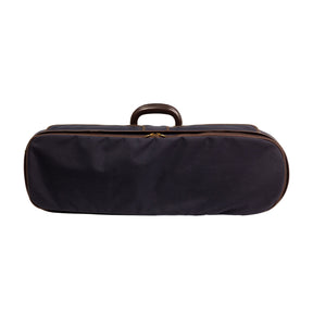 Musafia Enigma Violin Case Blue Exterior, Lid Side
