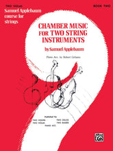 Applebaum, Samuel - Chamber Music Two String Instruments - Book 2 for Viola - Belwin/Mills Publication