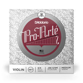D'Addario Pro-Arte Violin String Set, 3/4 Scale, Medium Tension