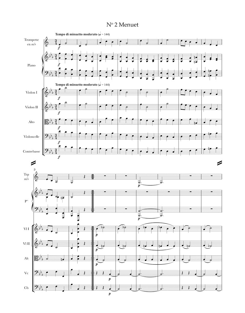 Saint-Saëns, Camille - Septuor for Trumpet, Piano, Two Violins, Viola, Cello and Double Bass in E-flat Major, Op. 65 - Score - edited by Ratner - Barenreiter Urtext