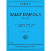 Elgar, Edward - Salut D'Amour, Op. 12 - Piano Quintet - International Music Co.