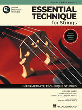 Hal Leonard Essential Elements for Strings, Book 3 - Bass - Allen/Gillespie/Hayes (ed. 2025)