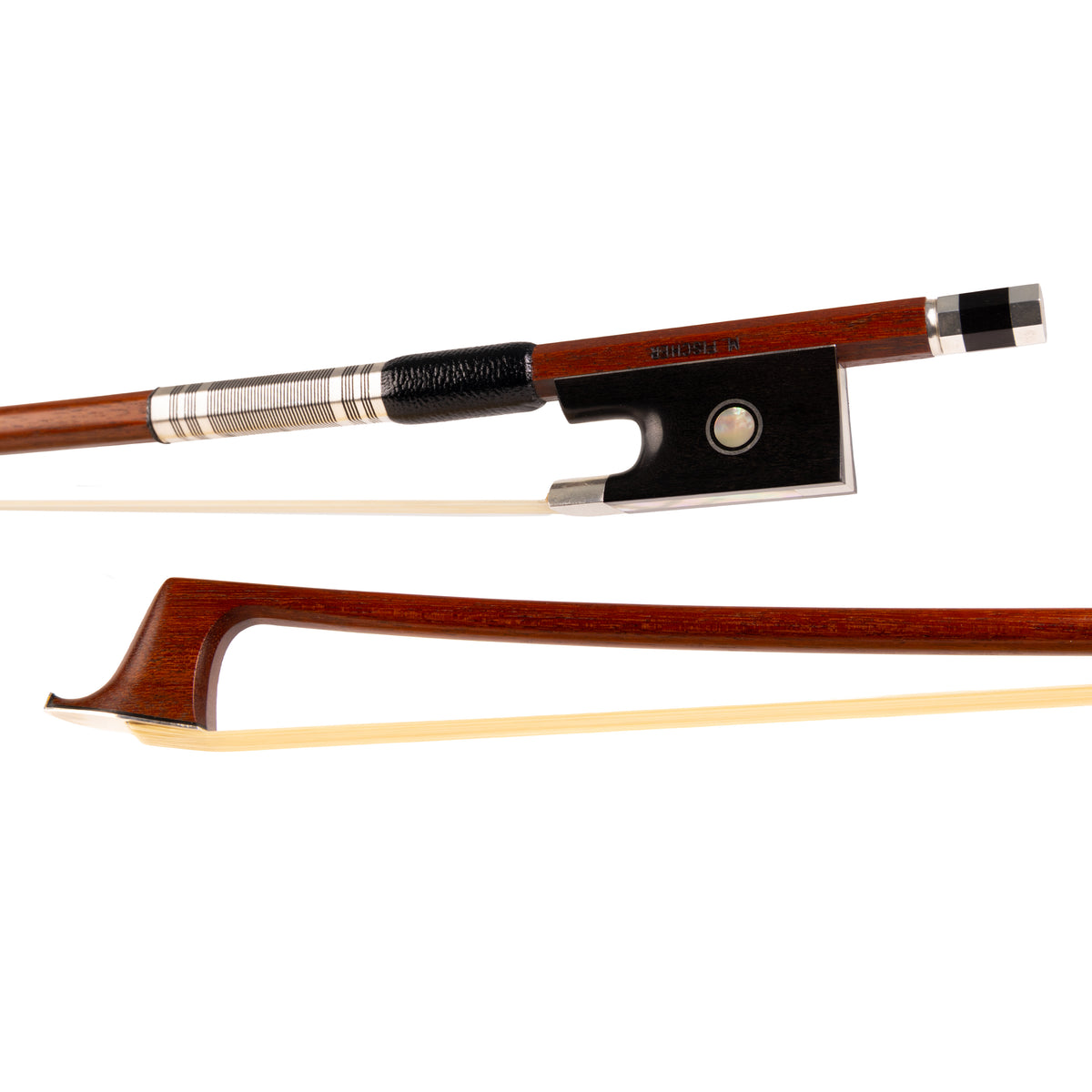 Markus Fischer Pernambuco Violin Bow, Schwanden, Ebony/Silver