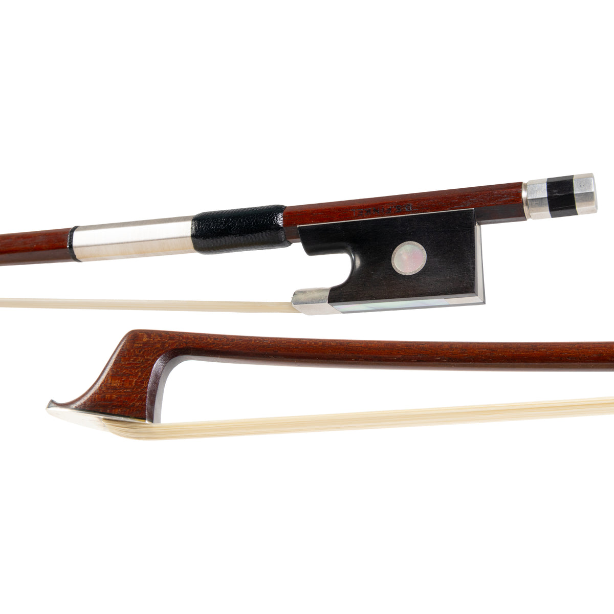 Daniela Finkel Pernambuco Violin Bow, Schwanden, Ebony/Silver