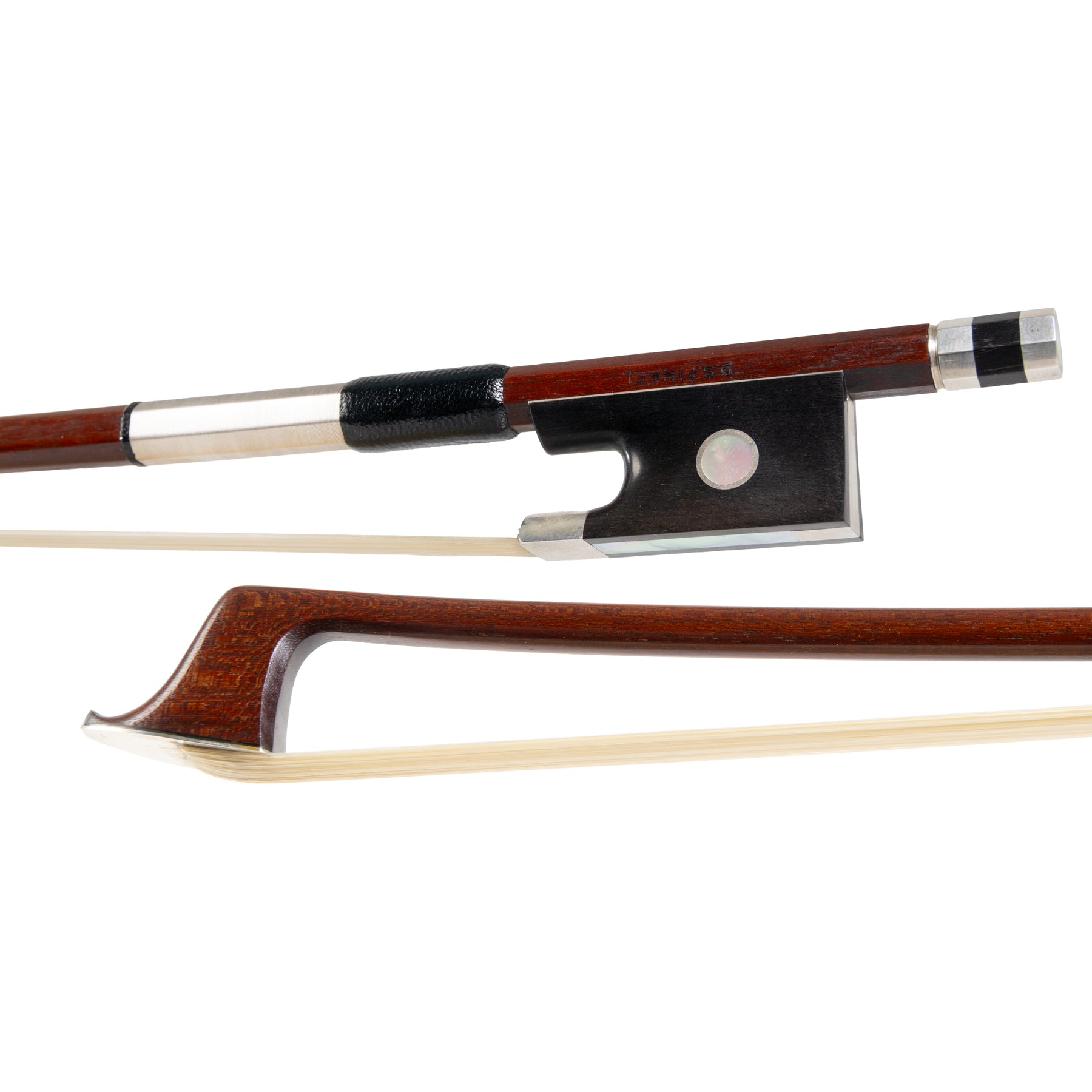 Daniela Finkel Pernambuco Violin Bow, Schwanden, Ebony/Silver