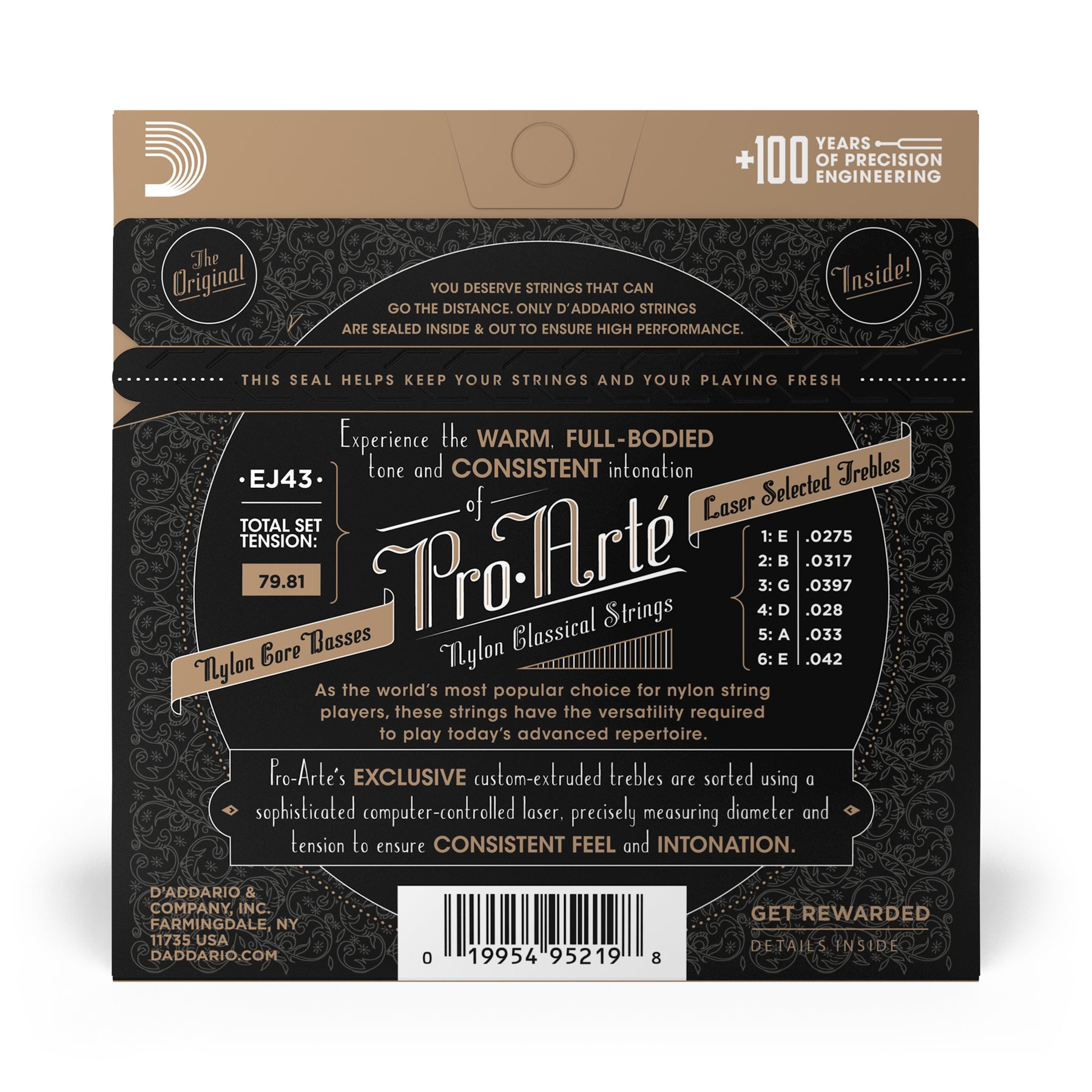 Light Tension, Pro-Arté Nylon Classical Guitar Strings