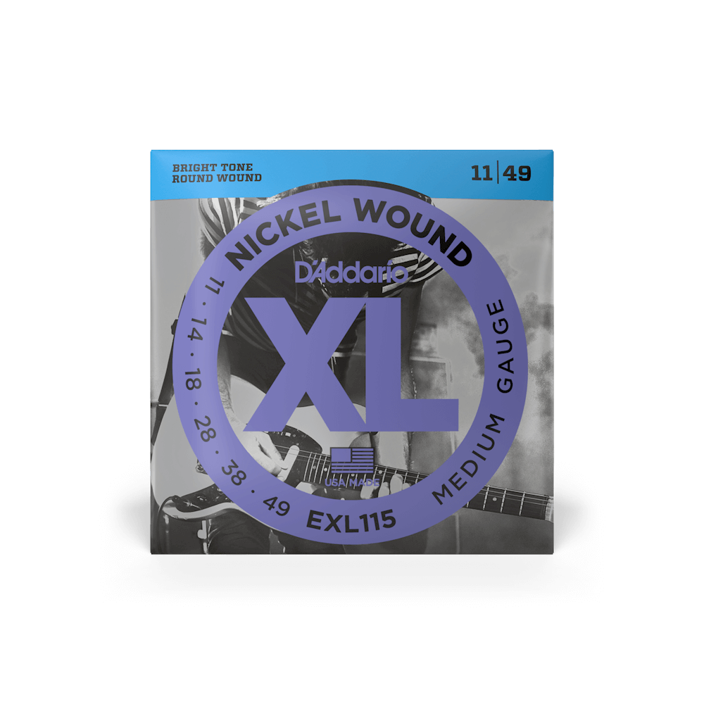 D'Addario XL Blues / Jazz Rock .011-.049