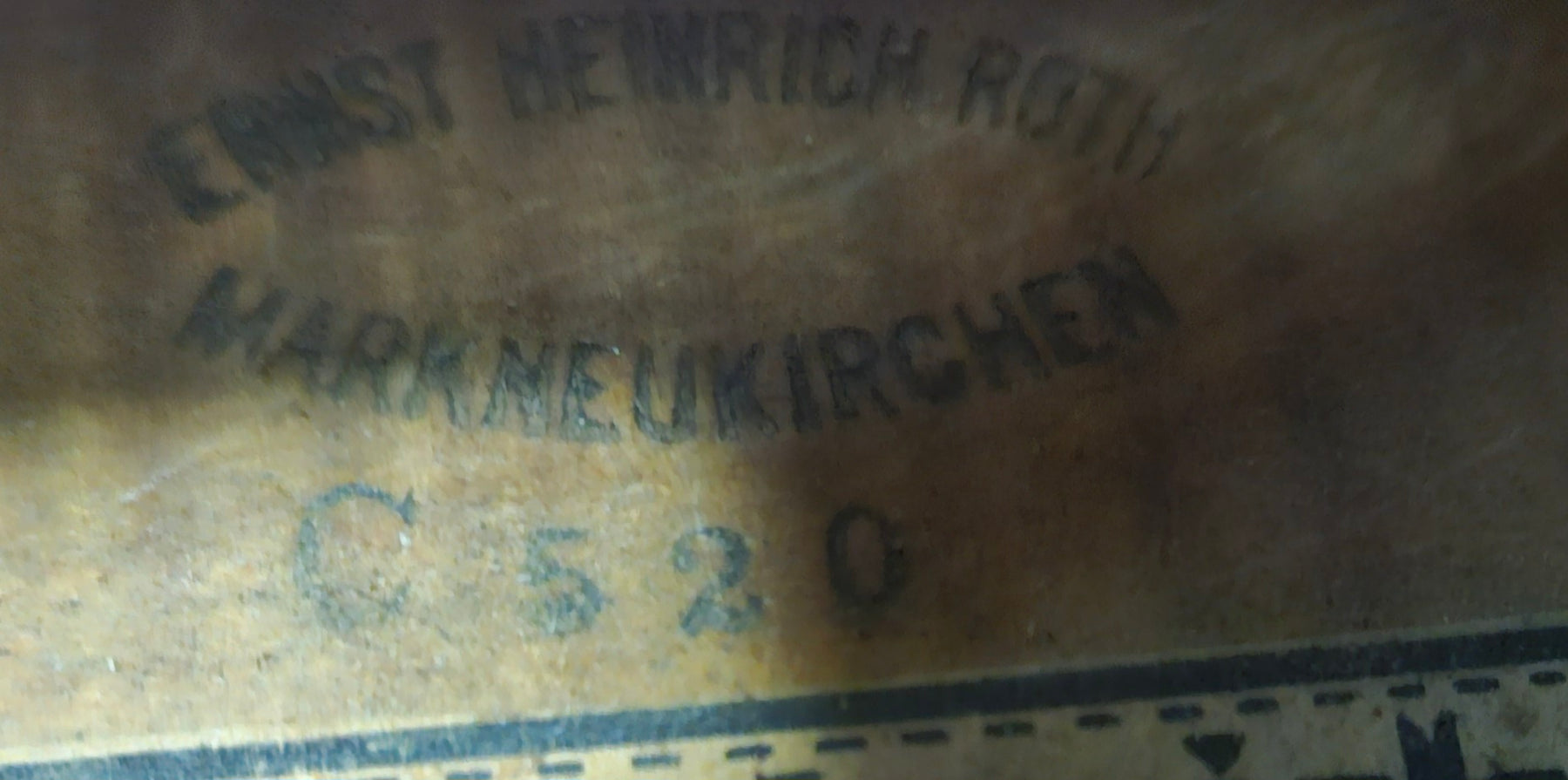 E.H. Roth "Guarneri" Violin, Markneukirchen, 1928