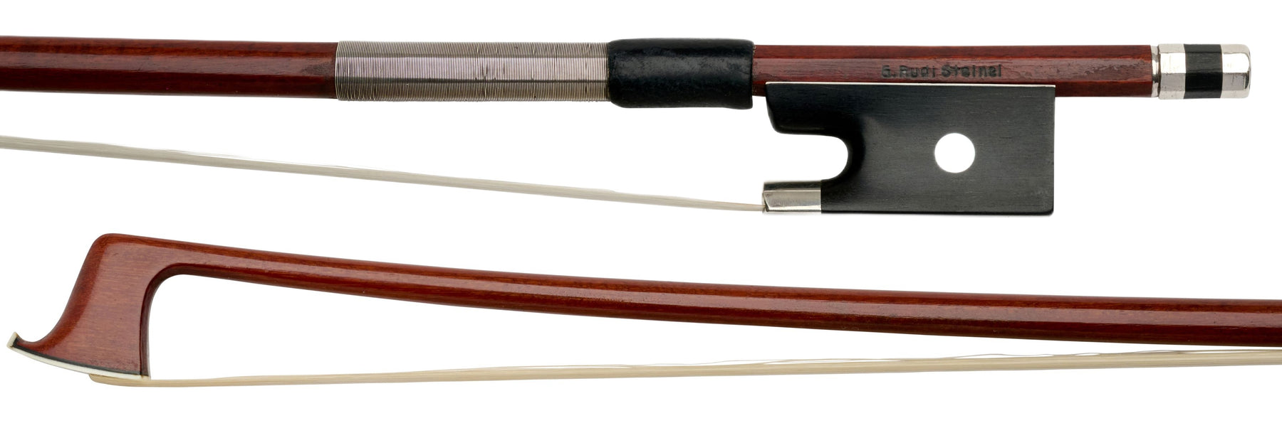 Gustav Rudi Steinel Violin Bow, Germany, c.1950, Ebony/Silver