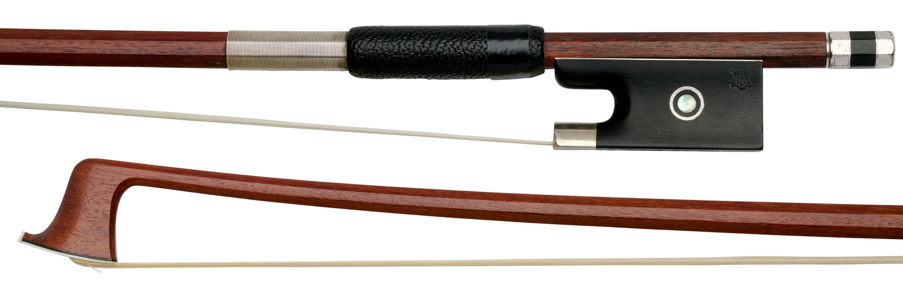 Richard Grünke Violin Bow, Bubenreuth, Ebony/Silver