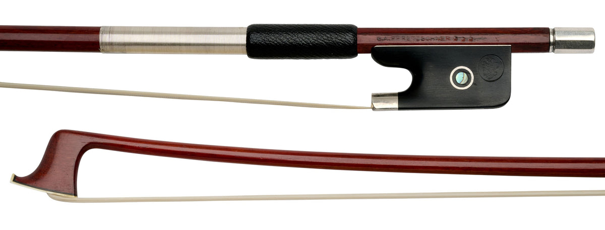 G.A. Pfretzschner Violin Bow, Markneukirchen, Ebony/Silver