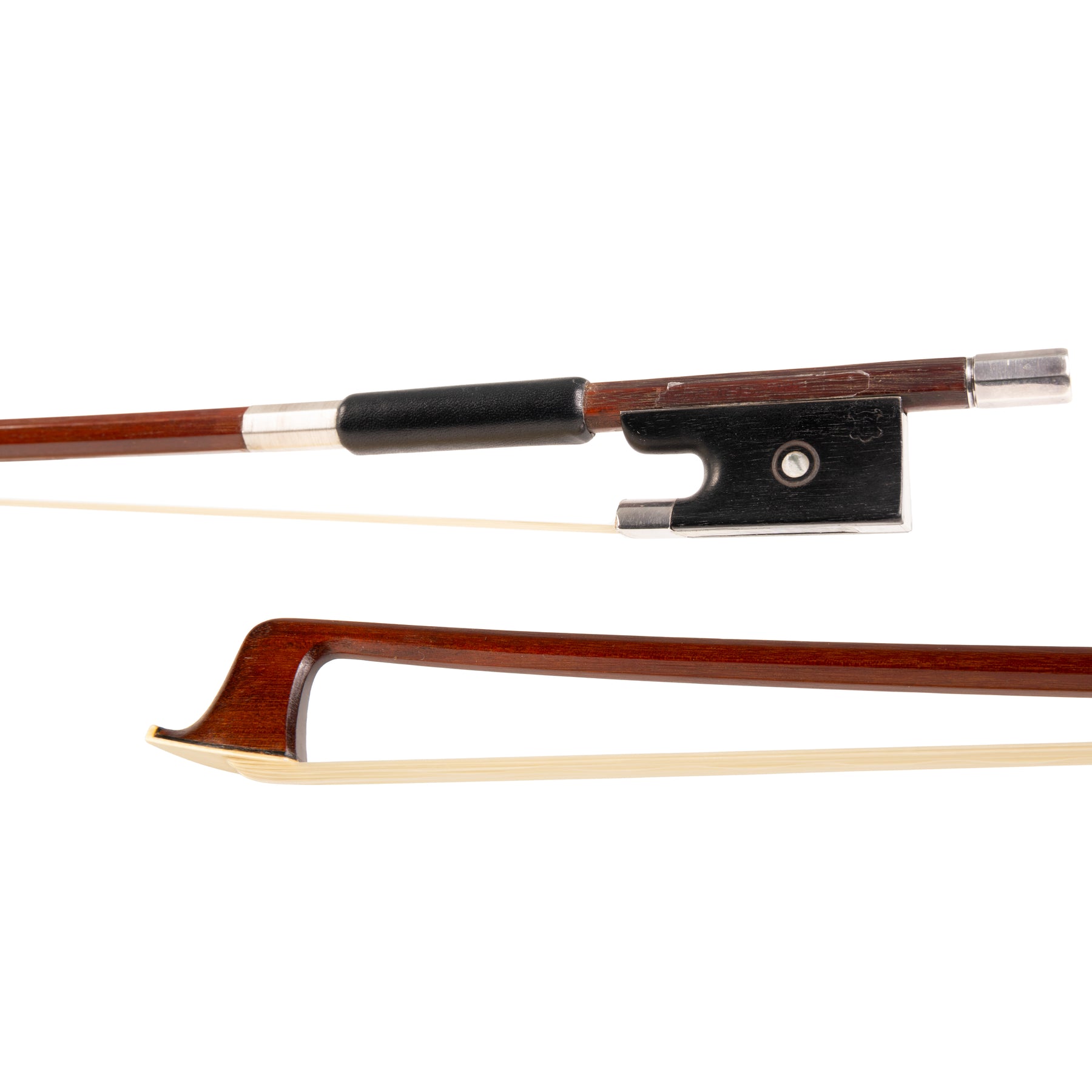 Richard Grunke Violin Bow, Ebony/Silver