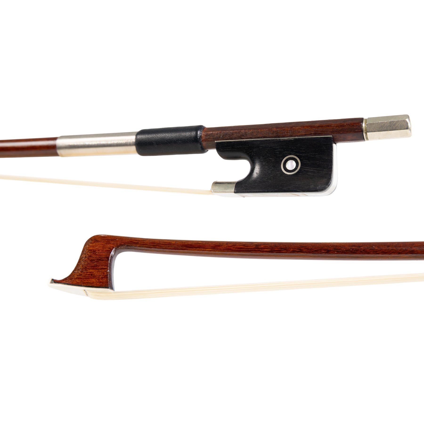 H.R. Pfretzschner Viola Bow, Markneukirchen, Ebony/Nickel